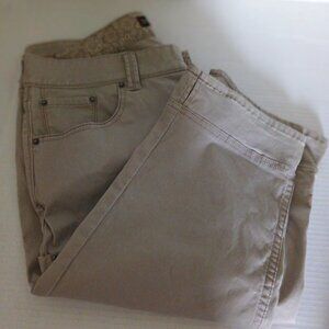 Marmot Capris Pants Size 12 Cotton Blend